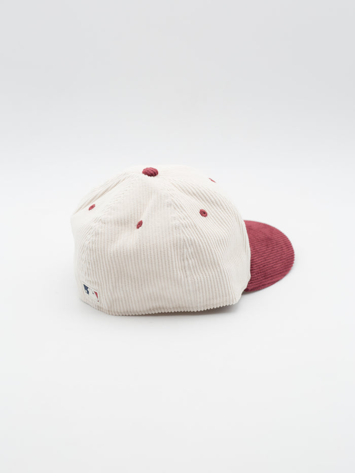 59FIFTY Low Profile Corduroy New York Yankees Beige/Maroon