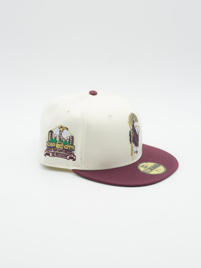 59FIFTY San Judas Beige/Maroon