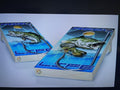 Reel Life Seabass  Cornhole Board Vinyl Wrap Laminated Sticker Set