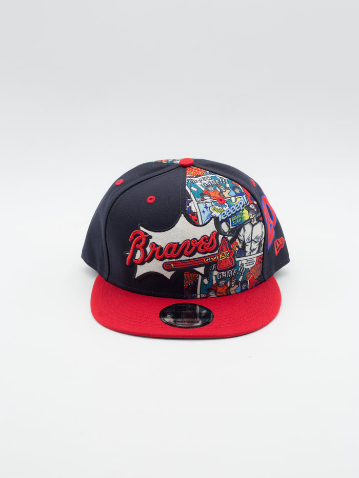 9FIFTY Players Weekend Atlanta Braves Navy/Red