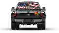 American Flag Eagle These Colors Don't Run Rear Window Graphic Decal Campers Trucks Cars