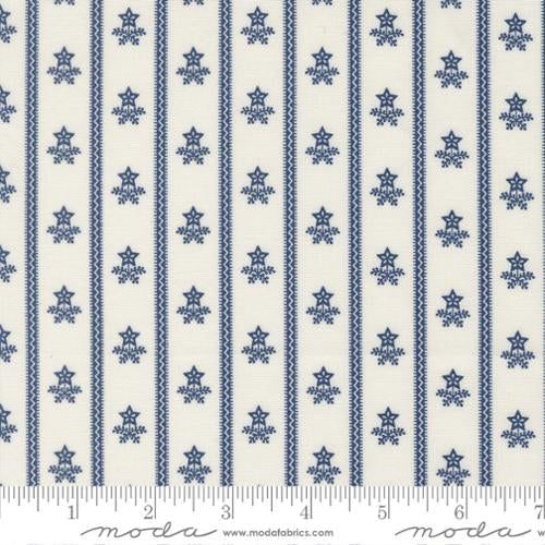 American Gatherings III Cloud Nautica Yardage for Moda - 49322 24 - PRICE PER 1/2 YARD