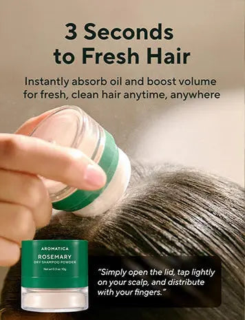 Aromatica Rosemary Dry Shampoo Powder Aromatica