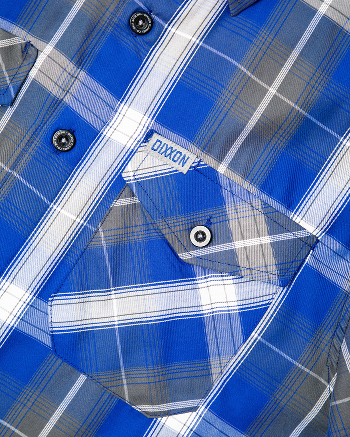 Blue Line Bamboo Short Sleeve - Dixxon Flannel Co.