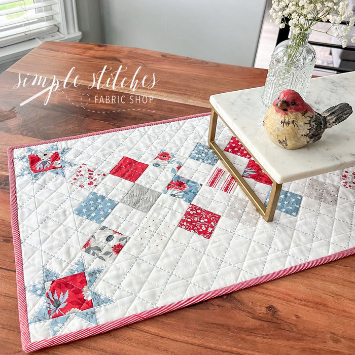 Checkers and Stars Paper Pattern - WHOLESALE (set of 10)
