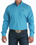 Cinch Blue Patterned Mens Shirt
