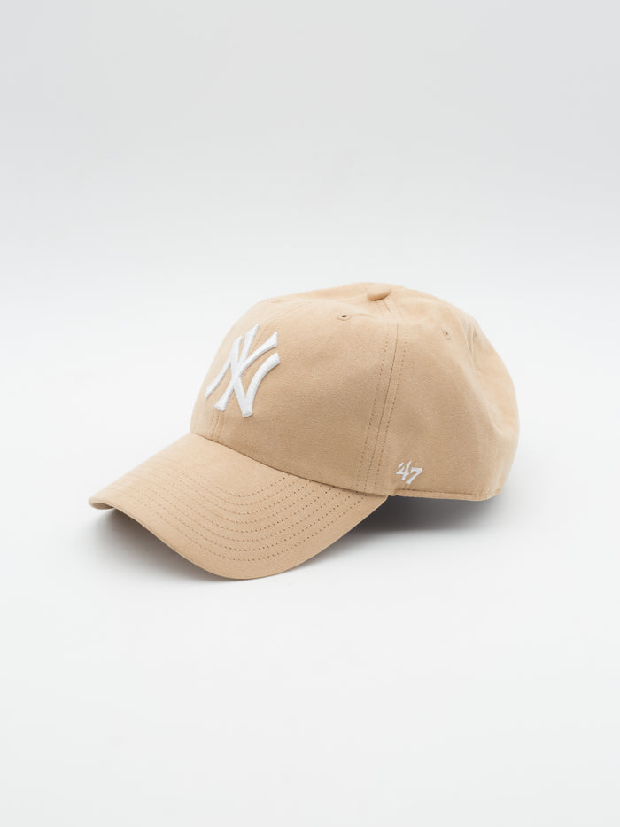 CLEAN UP Ballpark Suede New York Yankees Khaki
