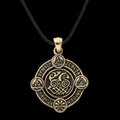 vkngjewelry Pendant Sleipnir Norse Symbols Bronze Pendant