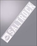 Corp Logo Van Sticker in White