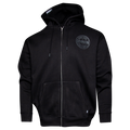 Corpo Zip Up Hood - Black