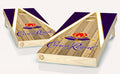 Crown Royal Cornhole Board Vinyl Wrap Laminated Sticker Set