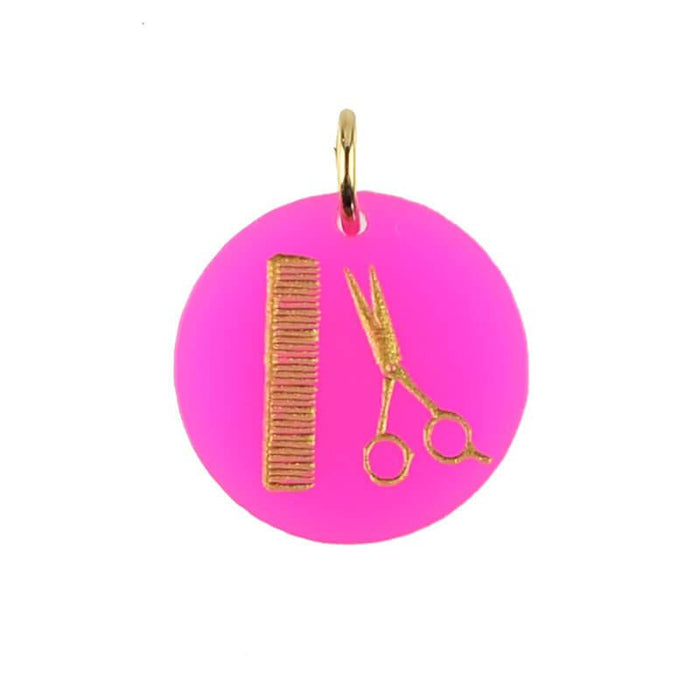 Moon and Lola - Comb and Scissors Charm