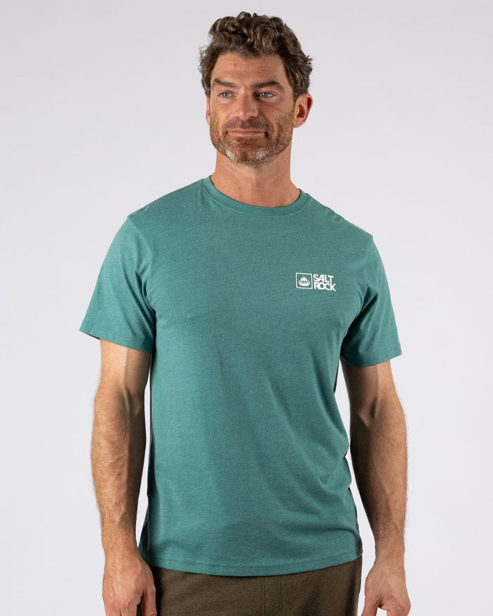 Essential Mens Short Sleeve T-Shirt in Teal