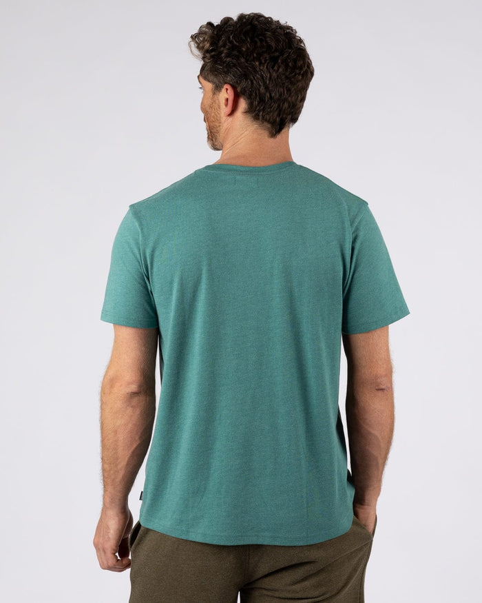 Essential Mens Short Sleeve T-Shirt in Teal