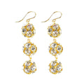 I found this at #moonandlola! - Europa Rhinestone Ball Earrings
