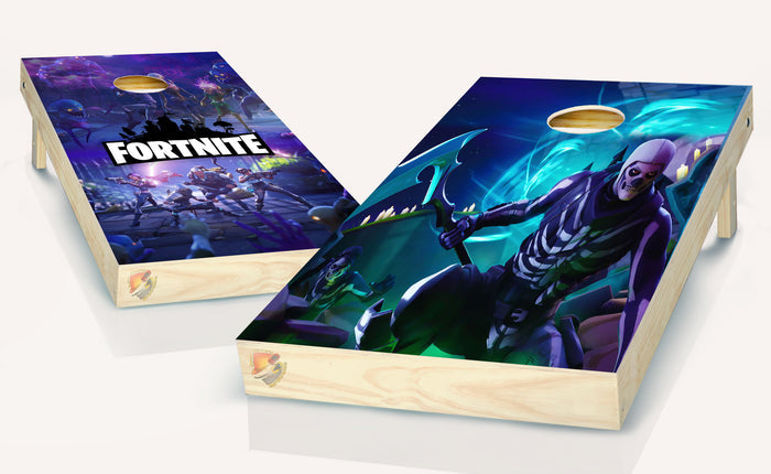 FORTNITE Cornhole Board Vinyl Wrap Laminated Sticker Decal Set