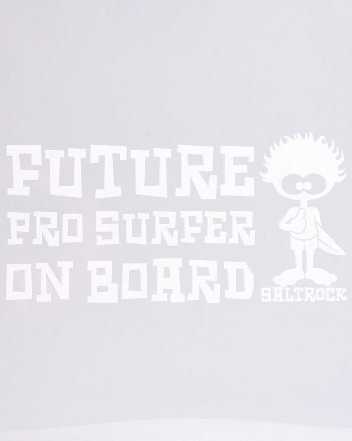 Future Pro Van Sticker in White