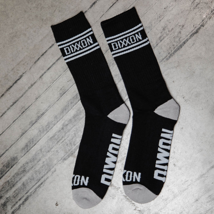 Grind Black Premium Crew Socks