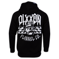 Hector Zip Up Hood - Black