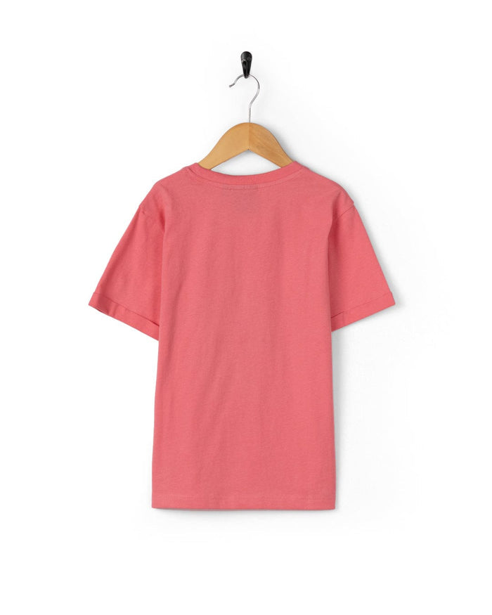 Highway Kids Short Sleeve T-Shirt in Bright Pink