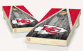 Kansas City Cornhole Board Vinyl Wrap Laminated Sticker Set