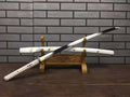 Katana uchigatana/High carbon steel blade/White paint scabbard/Alloy - Chinese sword shop