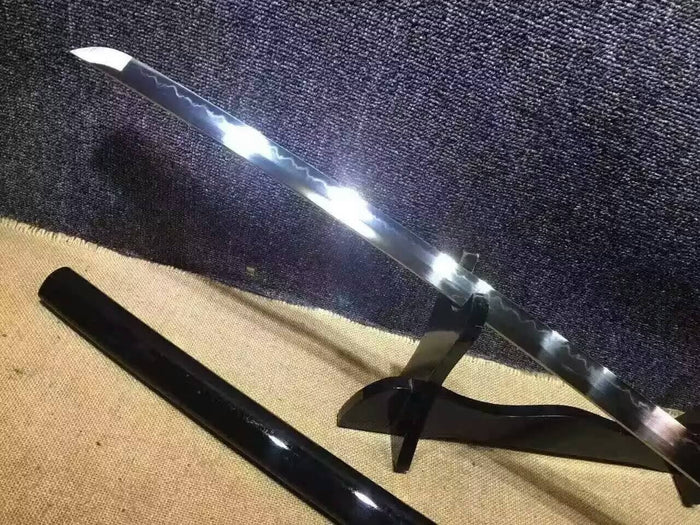 katana/High carbon steel burn blade/Wood paint Scabbard - Chinese sword shop