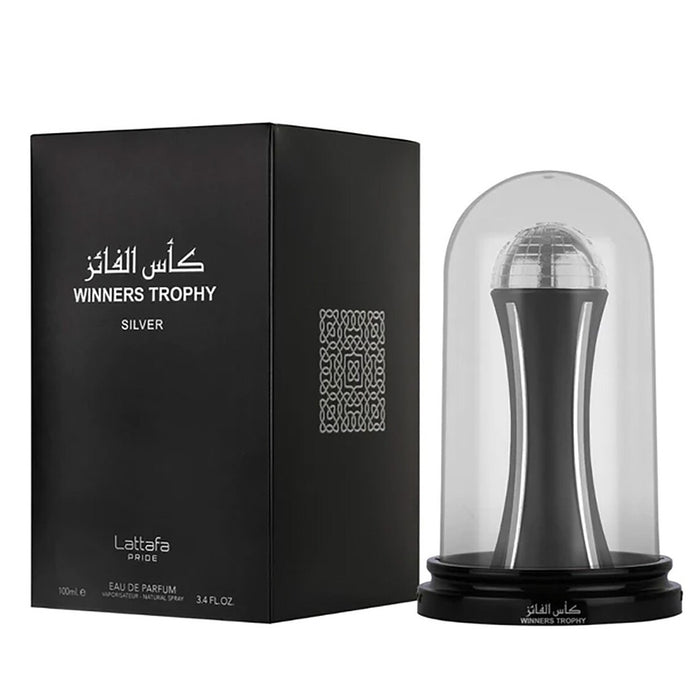 Lattafa Pride Winners Trophy Silver Eau De Parfum For Him - 100ml