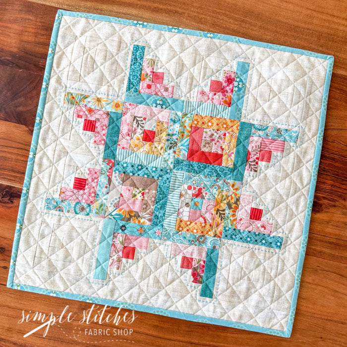 Log Cabin Mini Paper Pattern - WHOLESALE (set of 10)