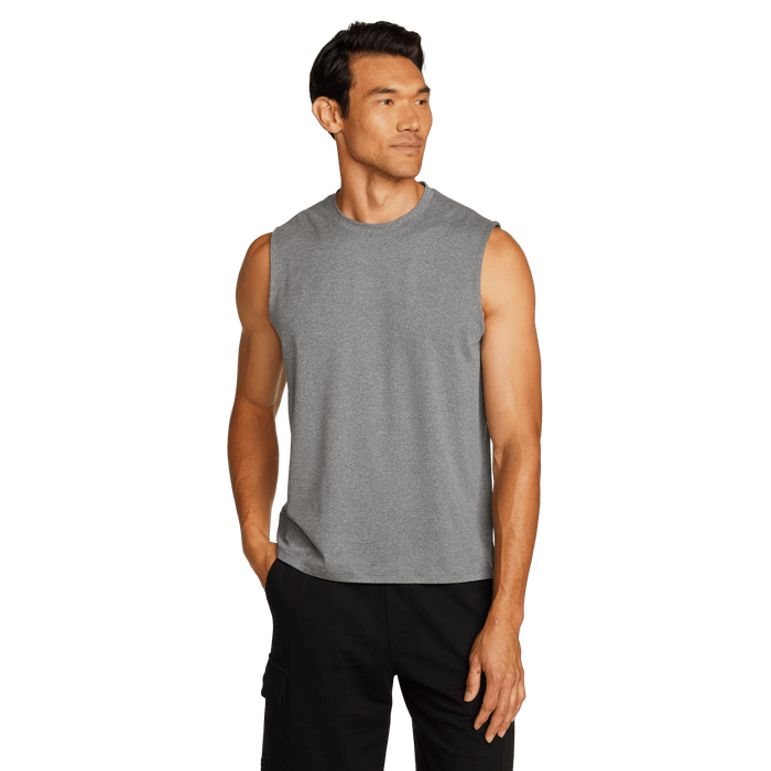 Men's Mountain Trek Tank-Med Htr Gray-Regular-8