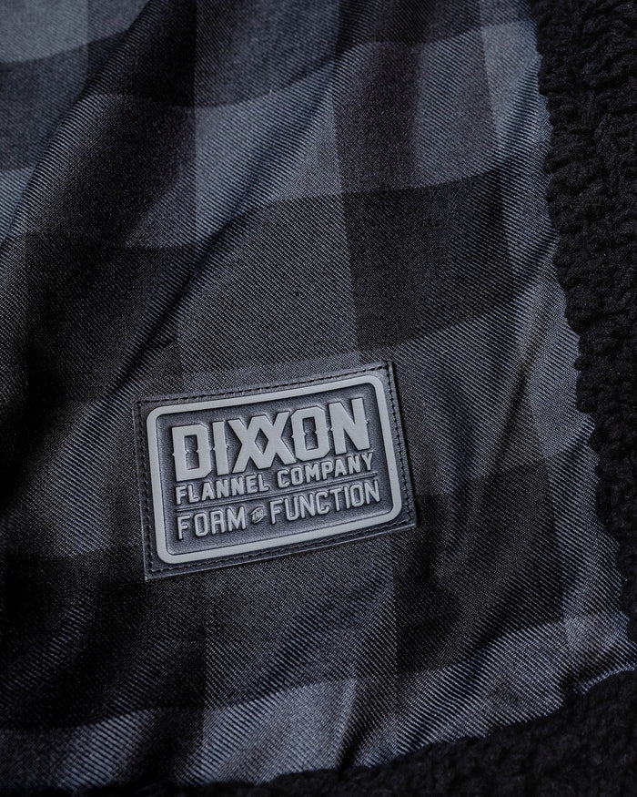 Murked Flannel Sherpa Blanket