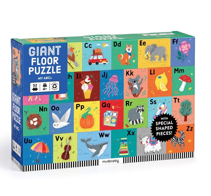 My ABCs 52 Piece Giant Floor Puzzle - Mudpuppy