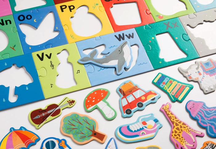 My ABCs 52 Piece Giant Floor Puzzle - Mudpuppy