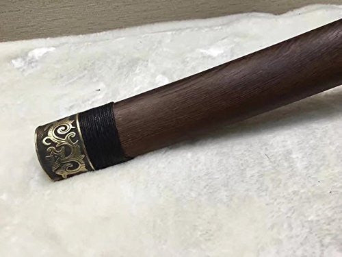Nihontou samurai/Katana/Damascus steel blade/Rosewood scabbard - Chinese sword shop