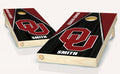 OU Smith Cornhole Board Vinyl Wrap Laminated Sticker Set