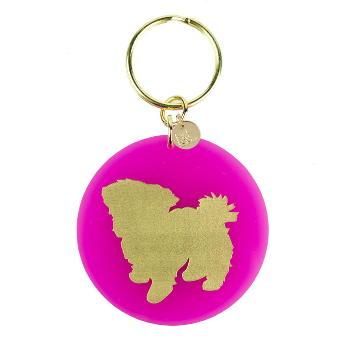 I found this at #moonandlola! - Pet Key Chain Maltese