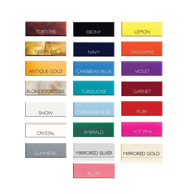 Moon and Lola  - Color Chart