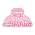 Pink Pearl Hair Clip