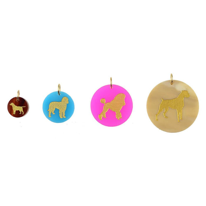Moon and Lola - Acrylic Eden Pointer Pet Charm