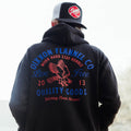 Quality Goods Zip Up Hood - Black - Dixxon Flannel Co.