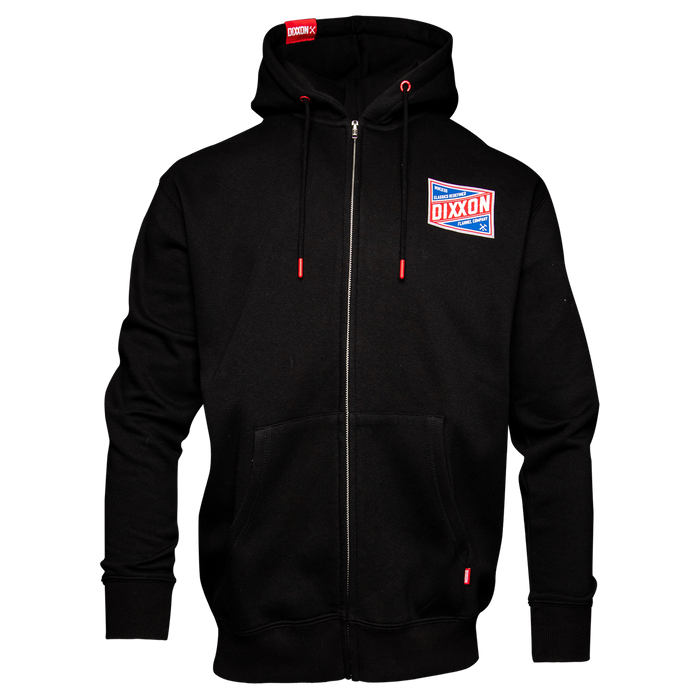 Red, White, & Blue Classics Zip Up Hoodie - Black - Dixxon Flannel Co.