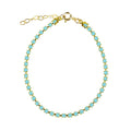 I found this at #moonandlola! - Rhinestone Chain Bracelet