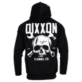 White Scalp Zip Up Hoodie - Black | Dixxon Flannel Co.