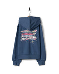 Scoop Kids Zip Hoodie in Blue