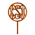 I found this at #moonandlola! - Script Monogram Cake Topper