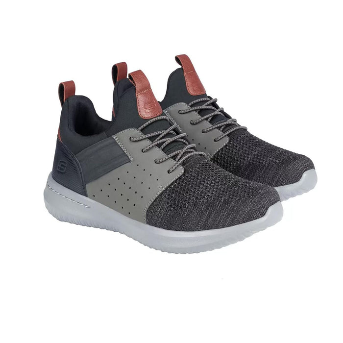 Skechers MEN'S Delson Shoe - Black - Shoppers-kart.com