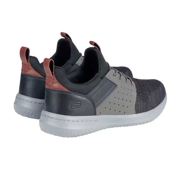 Skechers MEN'S Delson Shoe - Black - Shoppers-kart.com