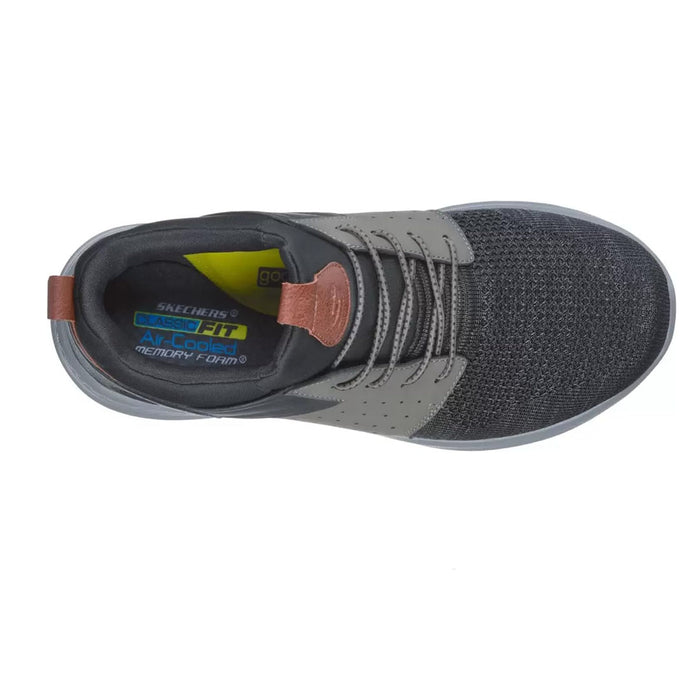 Skechers MEN'S Delson Shoe - Black - Shoppers-kart.com