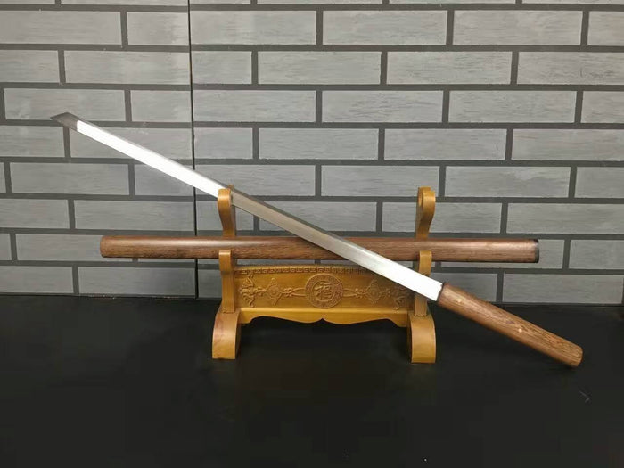 Tang dao(High manganese steel,Rosewood scabbard)Full tang,Length 39" - Chinese sword shop