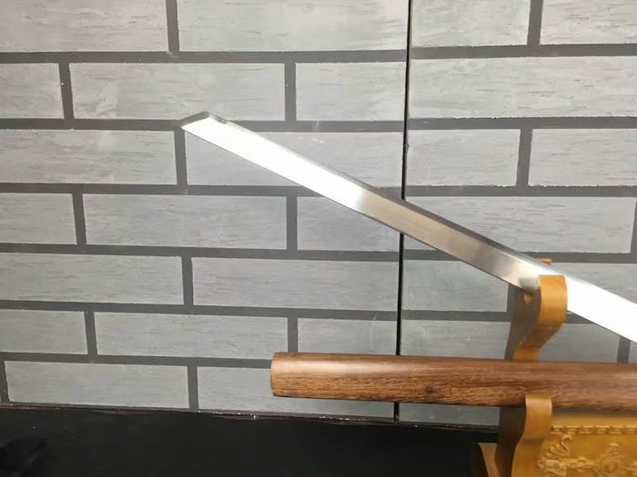 Tang dao(High manganese steel,Rosewood scabbard)Full tang,Length 39" - Chinese sword shop